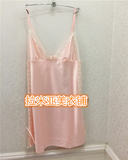 EBLIN正品16年新款春粉红色蕾丝边甜美吊带睡裙 FL623021 原价698