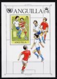 安圭拉1981联合国儿童基金会、足球小型张新票