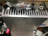 重量级大功率铝型材散热片 大型机箱机柜配套铝散热片200*40-230
