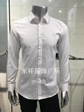 利郎男装 专卖正品 2016年秋季新款 商务正统衬衫 6QZC0072Y白色
