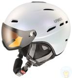 德国代购 包直邮uvex hlmt 200 单板双板女款专业带雪镜滑雪头盔
