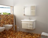 新款上市 申鹭达卫浴 浴室柜80公分高温陶瓷一体盆浴室柜LD38716