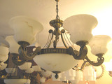欧式吊灯、铜质灯、全铜客厅灯、欧式全铜灯
