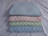 外贸毛圈布纯棉枕垫 绗缝珊瑚绒蝴蝶绒枕垫 记忆枕套43*63CM