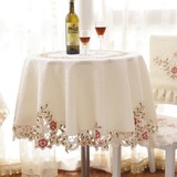 田园欧式圆桌布 正方形|圆餐桌布、椅套 简约现代圆茶几布