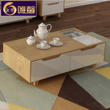 茶几 北欧简约客厅小户型茶几电视柜组合 成套家具套装茶桌