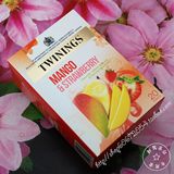 新鲜现货 英国原装直送TWININGS川宁 纯天然 草莓芒果水果茶20包