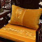 新中式圈椅罗汉床红木椅垫古典沙发坐垫加厚海绵定做防滑实木坐垫