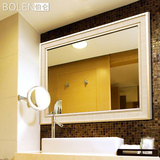CTF0051新古典方形镜子装饰卫生间防水玄关壁挂欧式穿衣浴室镜