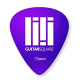 吉他平方定制款 耐磨持久紫罗兰标准民谣电木吉他拨片现货0.73