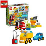 LEGO乐高益智拼装汽车积木玩具得宝创意车辆组汽车与卡车10816