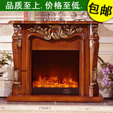 包邮送炉芯 1.2米欧式壁炉 实木雕花电壁炉 壁炉架 取暖壁炉 BL96