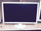 飞利浦24寸白色显示器300元，显示器是二手，是网吧拆机下来的