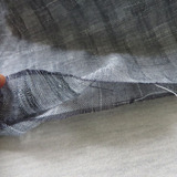 外贸 色织 双层 亚麻 棉 盖毯  上衣 裤子 服装布料 10厘米