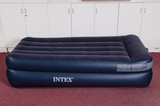 intex66721充气床垫单人双层加厚陪护气垫床家用折叠便携午休学生