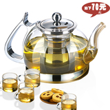 玻璃壶耐高温烧水壶电磁炉专用茶壶煮茶具过滤茶壶普洱茶具耐热