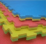 淘气堡儿童乐园高密度EVA地垫幼儿园泡沫垫双色双面地毯爬行垫