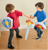 原装正品INTEX充气西洋剑盾牌组合 充气玩具男孩玩具刀剑武器玩具