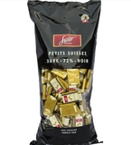 原装进口加拿大 瑞士Swiss Delice 狄妮诗72%纯黑巧克力 1300克