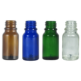 国产顶级10ml玻璃茶色/蓝色/绿色/透明精油瓶子/DIY分装瓶不含盖