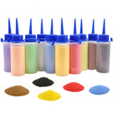沙画专用彩砂  瓶装彩砂    儿童手工沙画制作