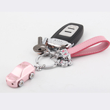 创意汽车钥匙扣 女韩国钥匙扣 可爱钥匙链挂件钥匙圈礼物 带LED灯