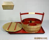 日本回流老物件茶道具杂项漆器竹木雕茶托茶盘茶海古玩古董收藏品