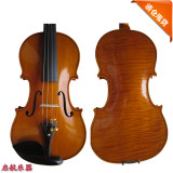 超级性价比小提琴 高档全手工 天然花纹演奏考级小提琴 乌木配件