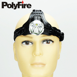 PolyFire  TD5户外头灯强光充电 t6头灯LED夜钓鱼灯18650锂电矿灯