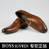 BOSSsunwen博斯绅威男鞋专柜正品BF03DA118A/H商务正装皮鞋