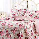 美国原单 优质纯棉水洗绗缝被 床盖 空调被夏凉被 床单 床罩