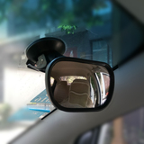 儿童安全座椅车内后视镜汽车观后镜宝宝观察镜辅助反光吸盘小镜子