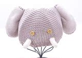 BABYGAP 品牌纯棉儿童针织帽 大象形象大耳朵象牙帽子