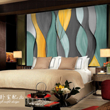 卧室壁画简约巨幅抽象油画餐厅玄关走廊有框画样板间挂画现代欧式
