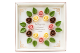 现货日本 message de rose 情人节 多重玫瑰花瓣 手工巧克力礼盒