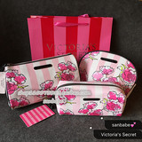 iamsanbaby VS 维多利亚的秘密 限量款超美玫瑰花化妆包 收纳包