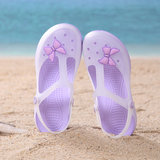 正品洞洞鞋女玛丽珍变色塑料凉鞋厚底沙滩鞋果冻鞋防滑女拖鞋夏季