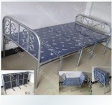 四折床/铁艺床/2折叠床/单人床/折叠床/午休床办公午睡床1米1.2米