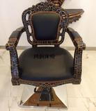 高档玻璃钢欧式剪发椅 厂家直销美发欧式椅 发廊剪发椅 理发椅