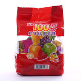 【天猫超市】马来西亚进口糖果一百份什果果汁软糖320g/袋