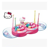 现货日本代购 Hello kitty Sanrio/三丽鸥 儿童宝宝小猫钓鱼玩具
