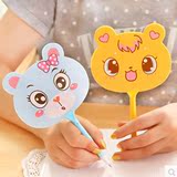 韩国创意文具批发 小学生奖品圆珠笔儿童可爱卡通扇子笔礼品笔
