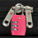 出国旅游必备用品正品美国TSA海关锁密码锁行李锁箱包锁旅行锁