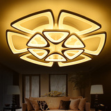 后现代创意LED吸顶灯大气个性客厅灯简约艺术圆形卧室灯具灯饰