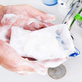 彩带 洗衣肥皂起泡网 手工皂打泡网 冬季沐浴清洁专用 一件装