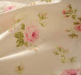 纯棉斜纹田园碎花小花枝女生床单被罩被套被单床品全棉布料可加工