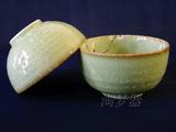 日本原装进口陶瓷餐具釉下彩绿梅多用碗  京碗米饭碗 夫妻对碗