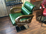 厂家直销 发廊专用理发实木扶手美发椅子时尚剪发理容凳升降椅