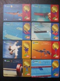 中国网通17960 电话IP橙卡 《雅典奥运会金牌》32全 收藏卡