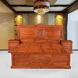 红木床1.8米 双人床花梨木中式实木组合明清古典家具卧室床辉煌床